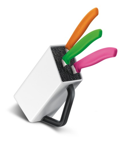 Victorinox SwissClassic Messerblock klein, weiss, leer