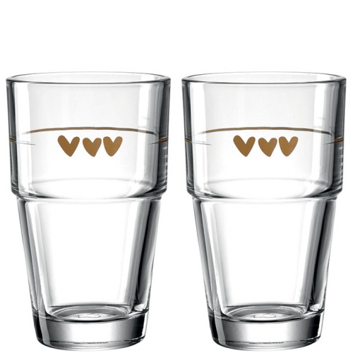 GK/2 Becher 410ml Herzen Solo - Leonardo