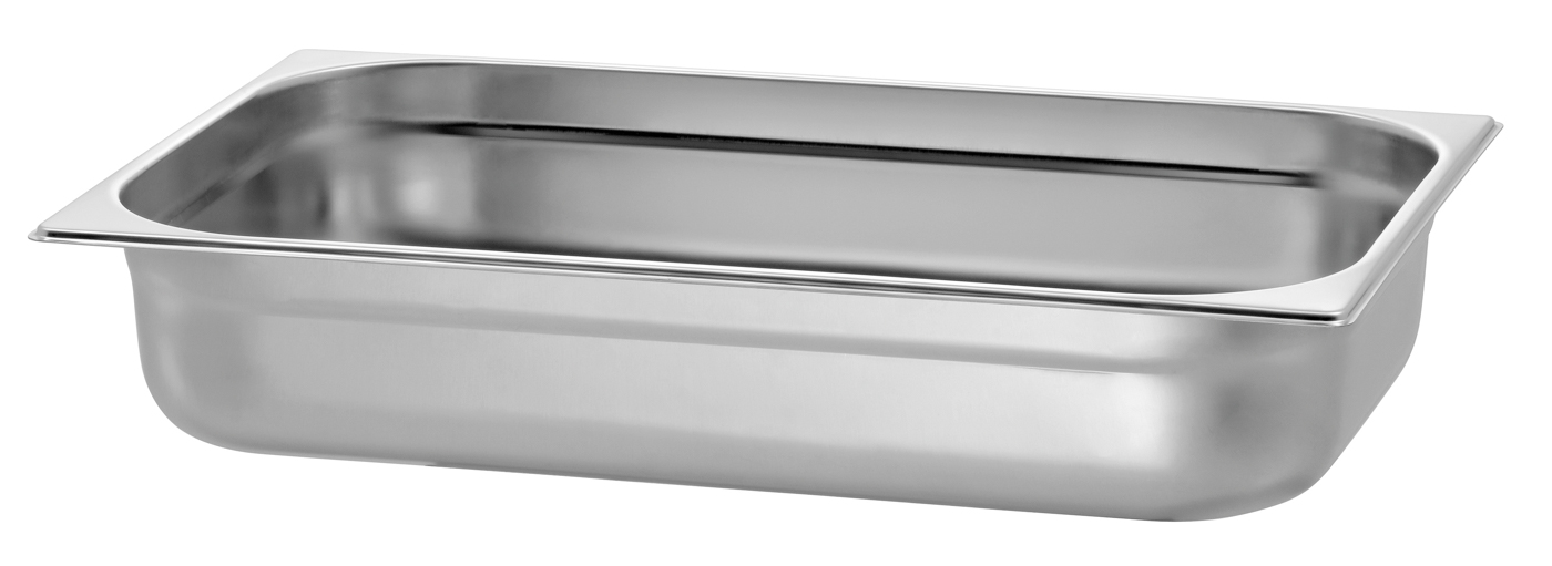 Bartscher GN-Behälter, 1/1, T100 | Ausführung:Ohne Perforation | Maße: 53 x 32,5 x 10,0 cm.Gewicht: 1,4 kg