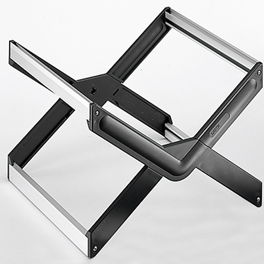 Leitz Hängekorb DIN A4 40 Hängemappen Polystyrol/Aluminium dunkelgrau