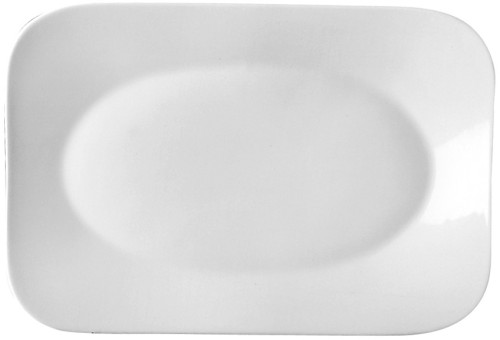 Free Spirit Weiss Platte rechteckig 32