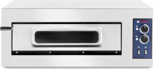 HENDI Pizzaofen Basic 1/50 vetro - 230/400 V - 915x690x(H)355 mm 5000 W