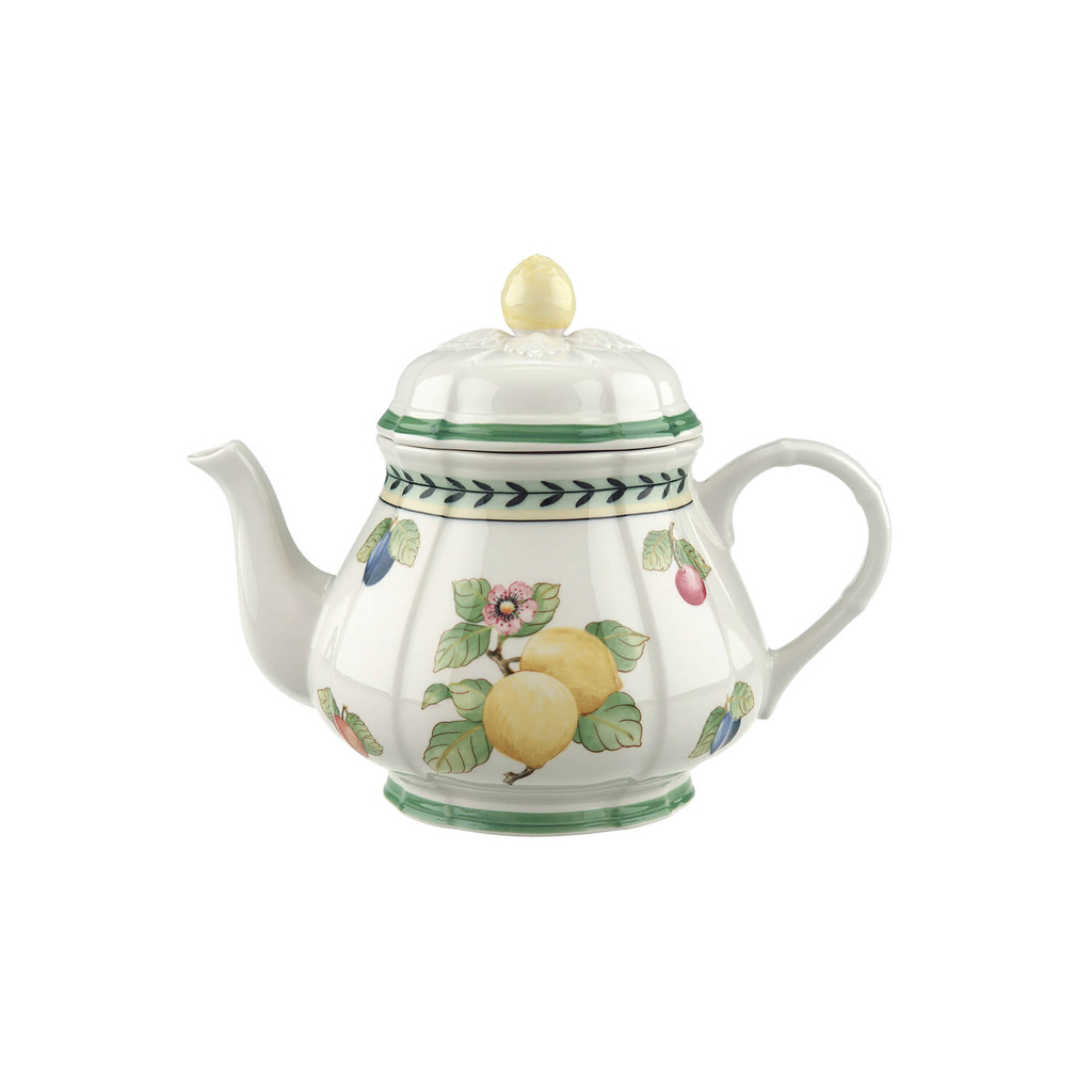 Villeroy und Boch Teekanne 6 Pers. - Maße: 21,5 x 14 x 17,5 cm / Ser.: French Garden Fleurence