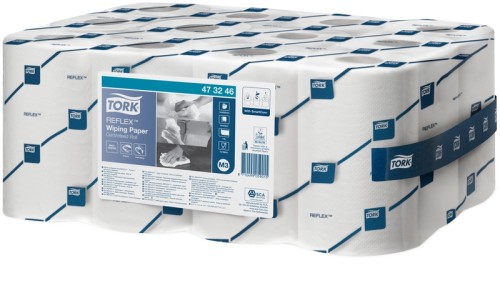 Tork ReflexTM Mehrzweck Papierwischtücher Wischen Mini Innenabrollung SmartCore®