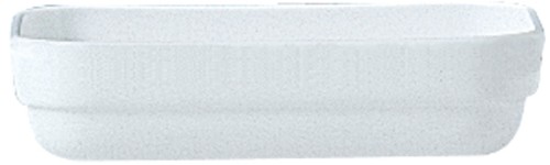 Beilageschale eckig 14 x 9 cm HOTELIERE uni weiß - Arcoroc