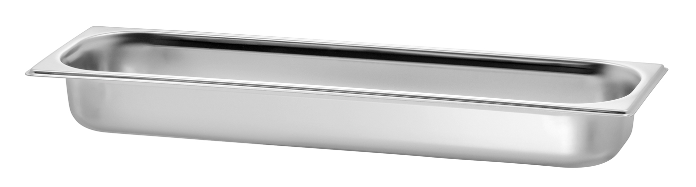 Bartscher GN-Behälter, 2/4, T65 | Ausführung:Ohne Perforation | Maße: 53 x 16,2 x 6,5 cm.Gewicht: 0,75 kg