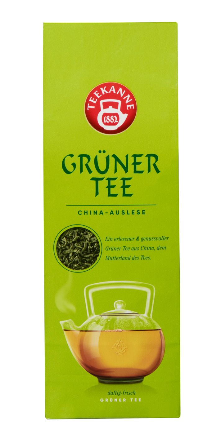 Teekanne Loser Grüner Tee - duftig, frisch. Inhalt: 250 g
