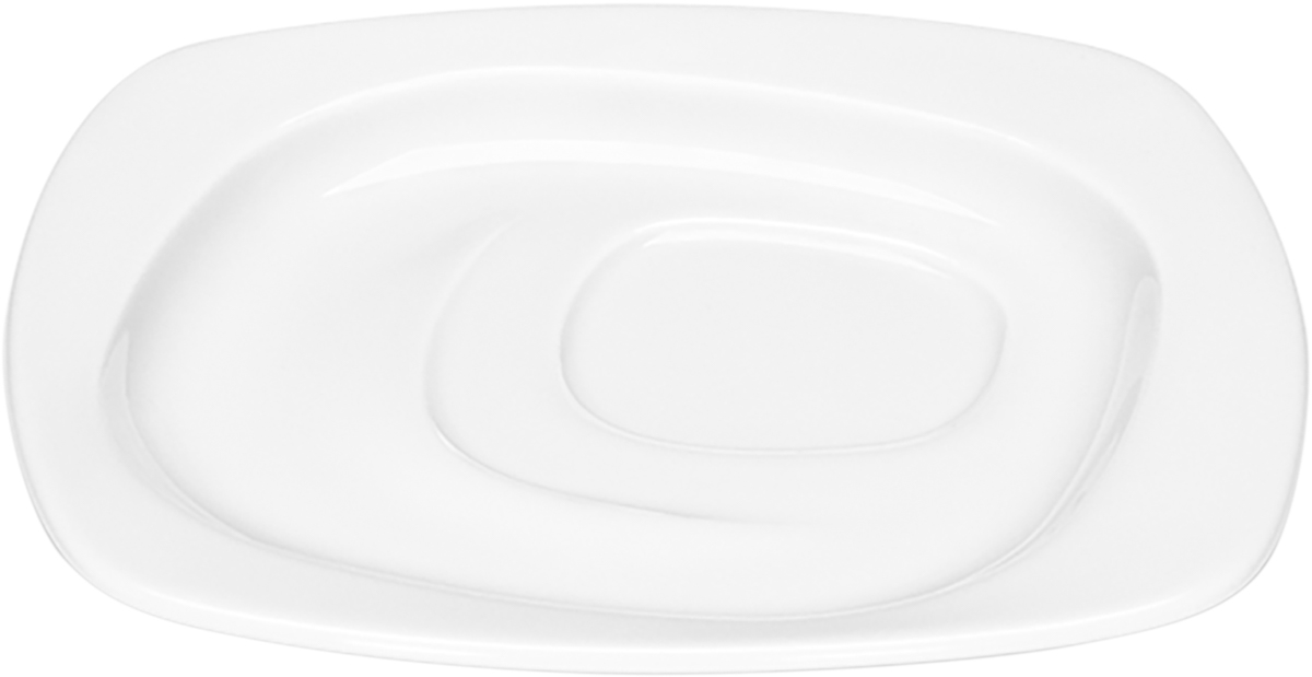 Solutions Kombi-Untertasse viereckig 16x16 cm Höhe: 2 cm von BAUSCHER