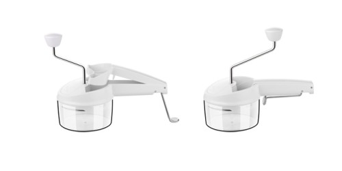 Handreibe HANDY, 3 Reibeinsätze