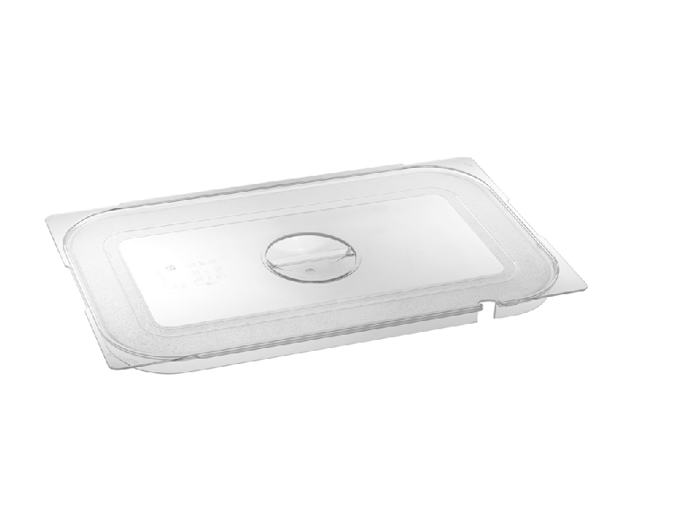 Blanco GN-DECKEL GD-KL 1/3 POLYCARBONAT transparent ,mit Griffmulde und Löffelaussparung