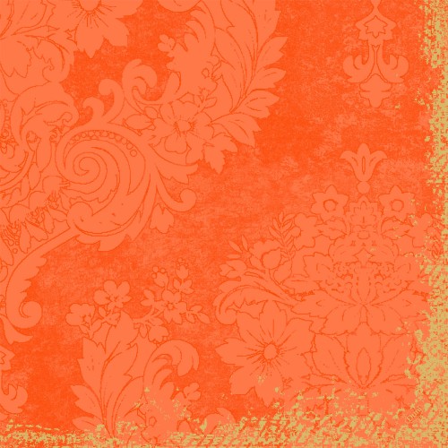 Duni Classic-Serviette 40 x 40 cm Royal Sun Orange, 300 Stk/Krt (6 x 50 Stk)