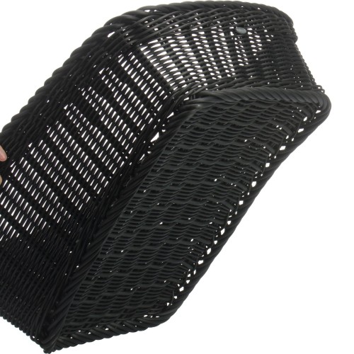 Westmark Präsentationskorb eckig, 42 x 50 x 14/24 cm, schwarz