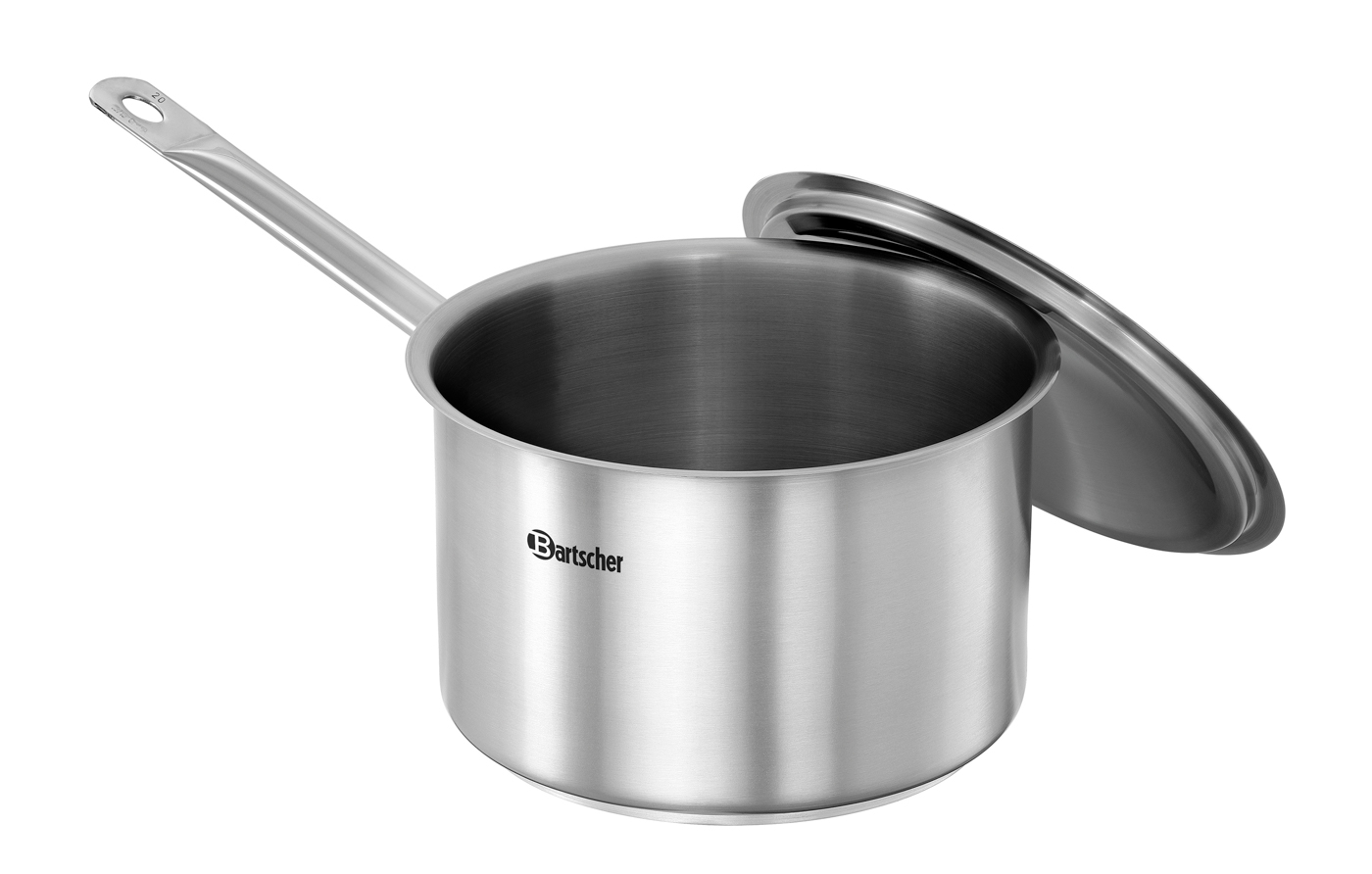 Bartscher Kochtopf E4L-SG1 | Griff abnehmbar:Nein | Maße: 22,2 x 40,7 x 17,8 cm. Gewicht: 1,3 kg