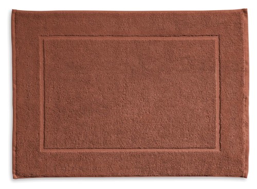 Kela Badvorleger Ladessa, aus 100% Baumwolle, terra, ca. 500mm x 700mm (L x B)
