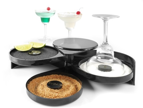 HENDI Zuckerrandhelfer 3 teilig - Maße: 200x160x(H)75 mm