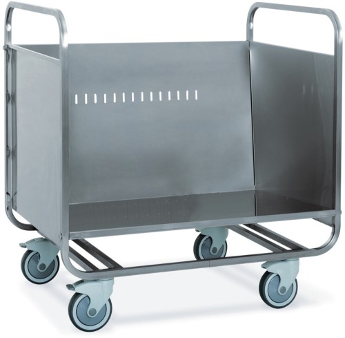 ETERNASOLID® Tellertransportwagen, mit 2 Trenngittern trennbar