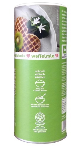 Neumärker's Gourmet Waffeln Profi-Backmischung für Waffeln, Dose à 500 g
