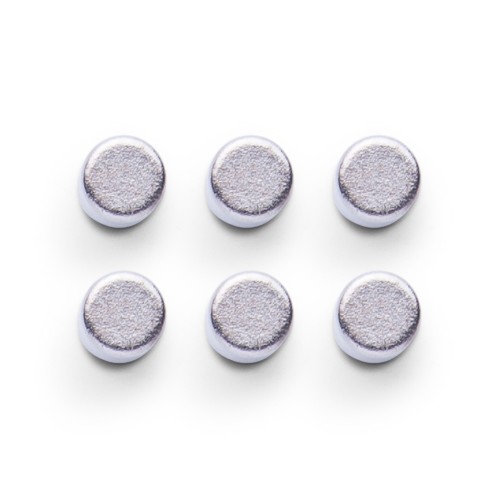 Zeller Magnet-Set, 6-tlg., extra stark, Edelstahl