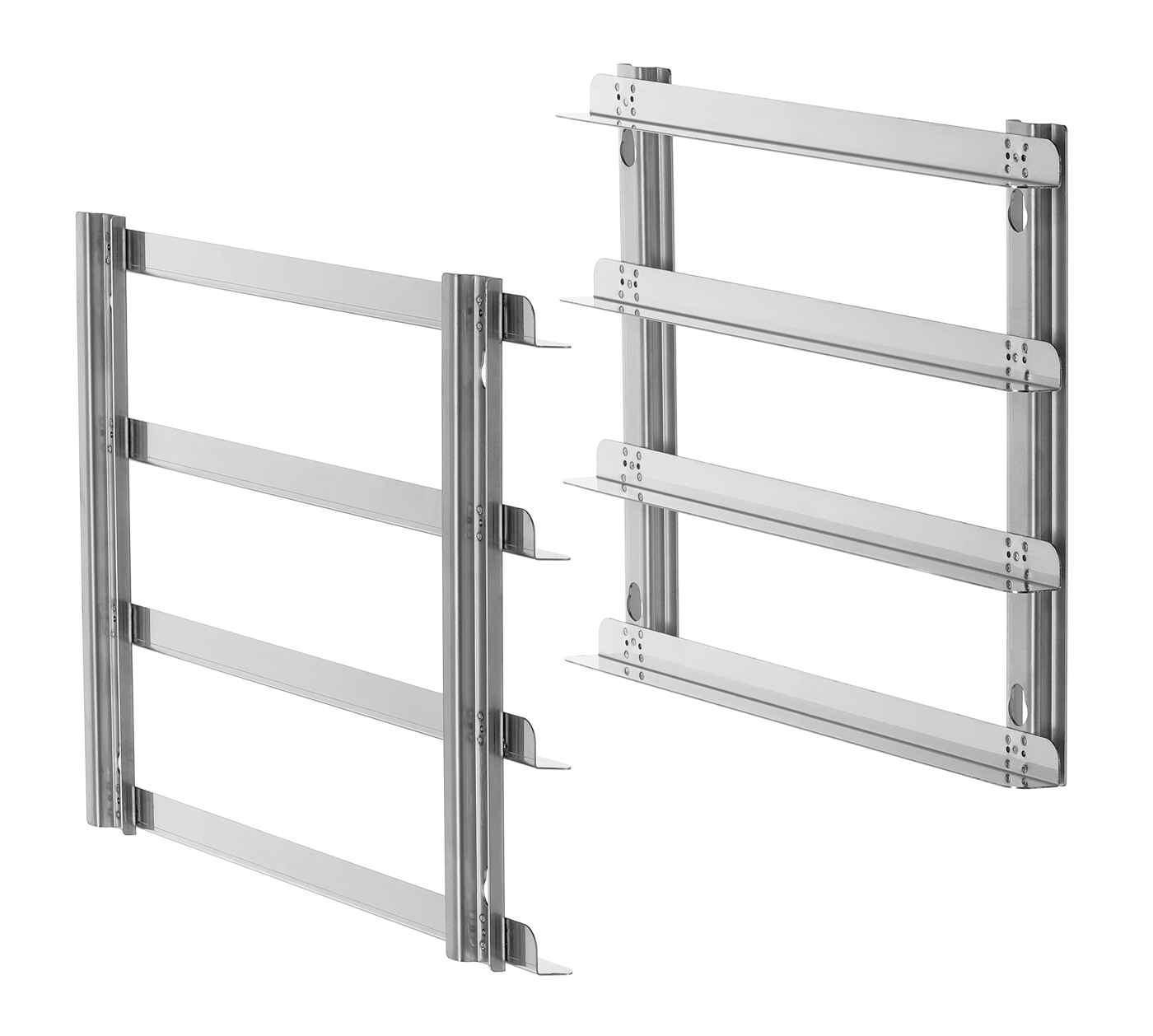 Bartscher Auflageschienen 6040 SST5110 | FormatEinschübe: 600 x 400 mm | Maße: 38,5 x 30 x 4,3cm. Gewicht: 0,87 kg