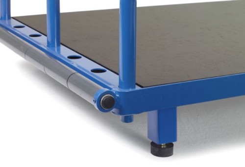 4 Palettenfüße Unterfahrhöhe 100 mm