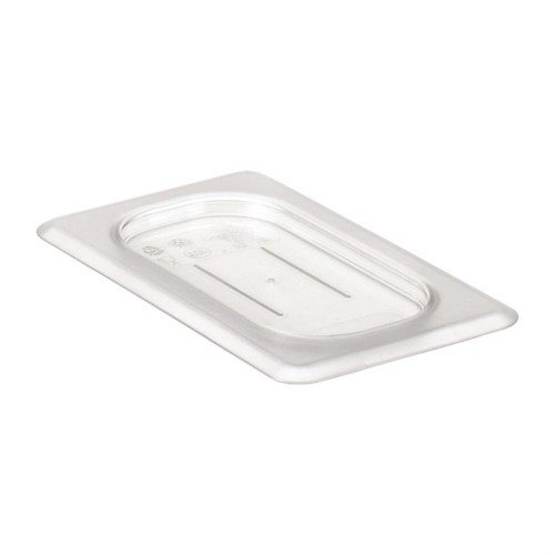 Cambro Camview BPA-freier flacher GN 1/9 Deckel. Langlebiger Deckel mit Griff für Cambro Camview GN 1/9 Behälter. GN
