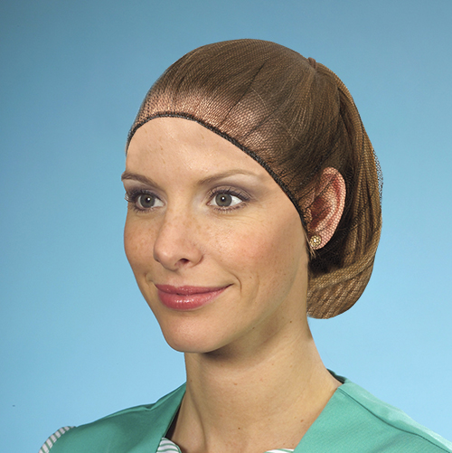 PAPSTAR 100 Haarnetze schwarz