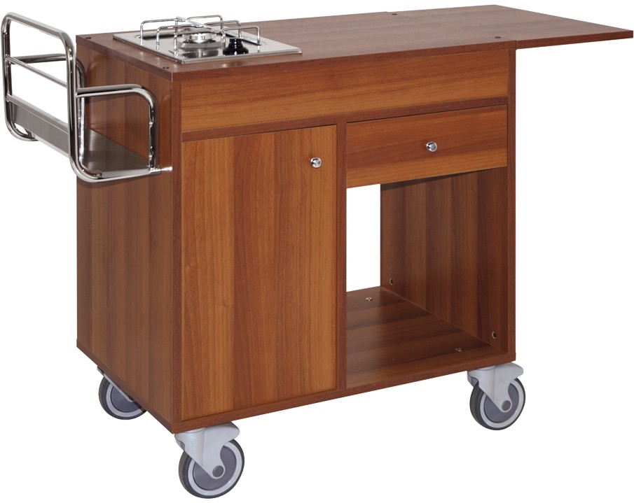 ETERNASOLID® Flambierwagen VULCANO - Kirsche