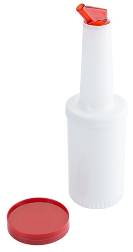 Mix-/Vorratsbehälter Behälter und Deckel aus Polypropylen,  farbige Ausgießer aus SAN-Kunststoff mit 11 mm Ø Ausgussöffnung,