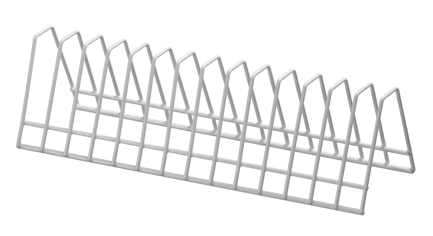 Bartscher Untertasseneinsatz zu Spülkorb | AnzahlFächer: 14 | Maße: 30 x 10 x 9,0 cm. Gewicht: 0,2kg