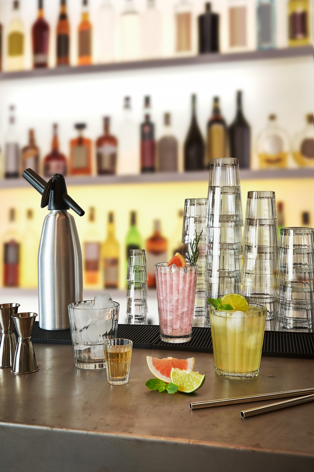 Longdrinkglas - Oxford Bar, Inhalt 39,5cl stapelbar, von Bormioli Rocco