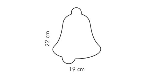 Backform / Ausstechform Weihnachtsglöckchen DELÍCIA