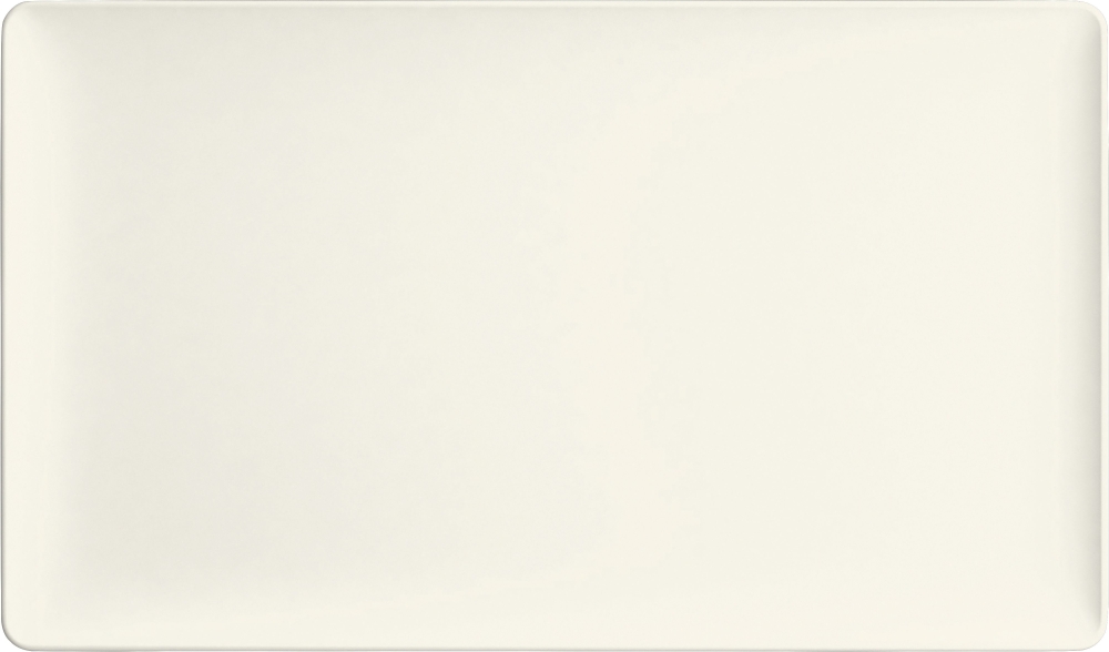 BAUSCHER purity square Platte rechteckig coup 34x20cm
