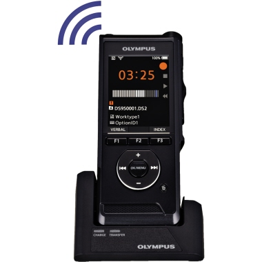 OLYMPUS Diktiergerät DS-9500 Premium-Kit 49,8 x 120,8 x 18,6 mm (B x H x T) inkl. ODMS R7 Dictation Module, Netzteil