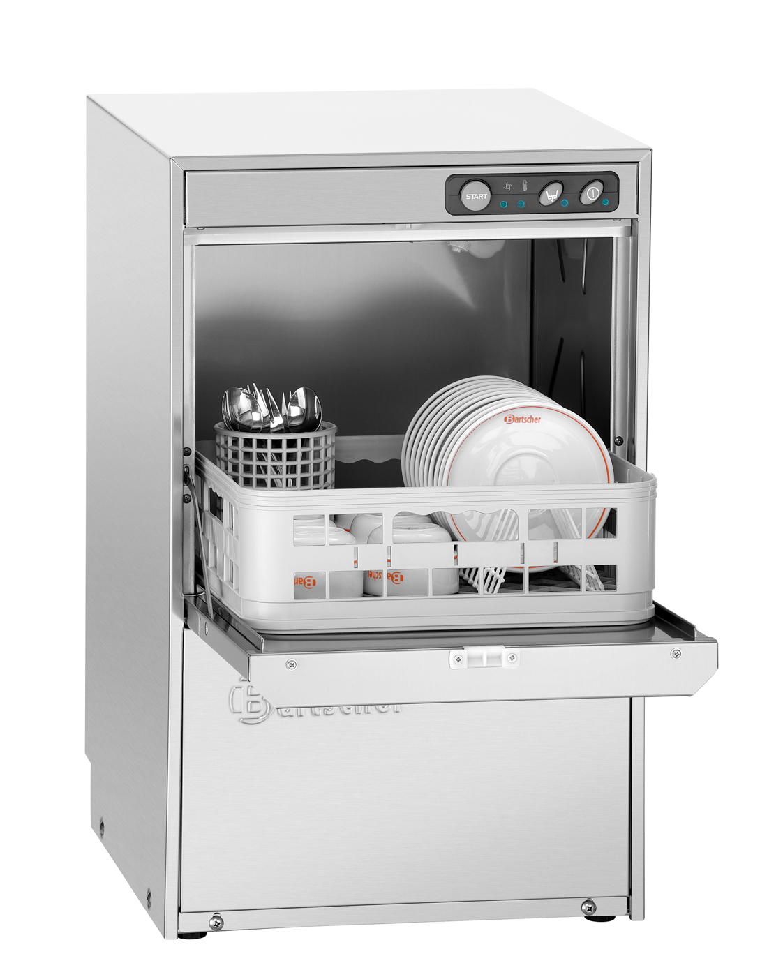 Bartscher Spülmaschine GS C350 LP |Boilerheizung: 2,4 kW | Maße: 41 x 48 x 67,2 cm.Gewicht: 31,6 kg