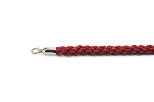 Verbindungskordel PERSONENLEITSYSTEM SERIE CLASSIC. Beschläge verchromt.