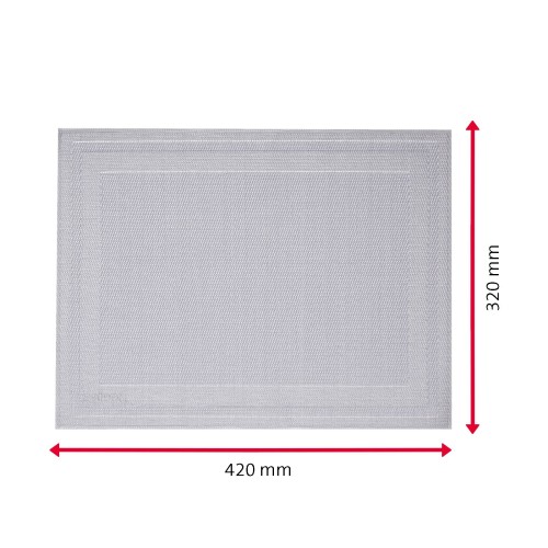 Westmark Tischset »Home«, 42 x 32 cm, silber