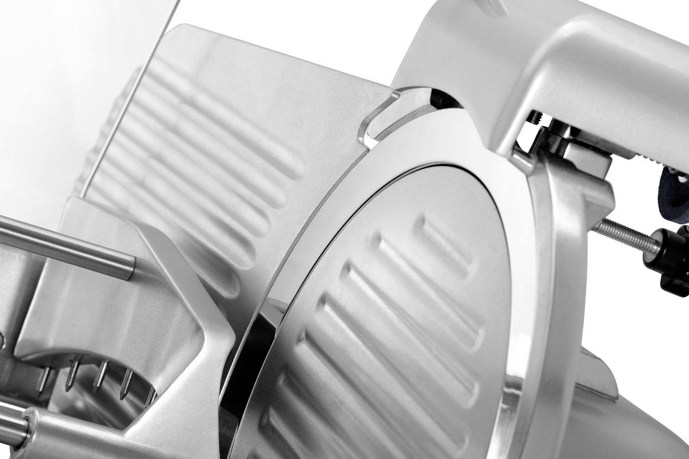 Bartscher Aufschnittmaschine 275 Plus |Ausführung Schlitten: Abnehmbar ,2 Griffe | Maße:43,5 x 52 x 38,5 cm. Gewicht: 16,9 kg