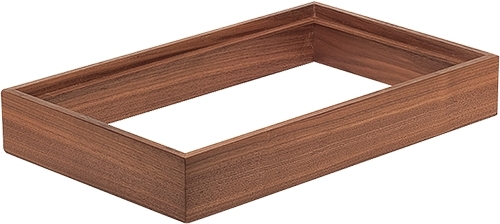 Schönwald Scenario GN Presenter 1/1 braun (Holz), Nenngröße: 53x32, Ø 531x326mm