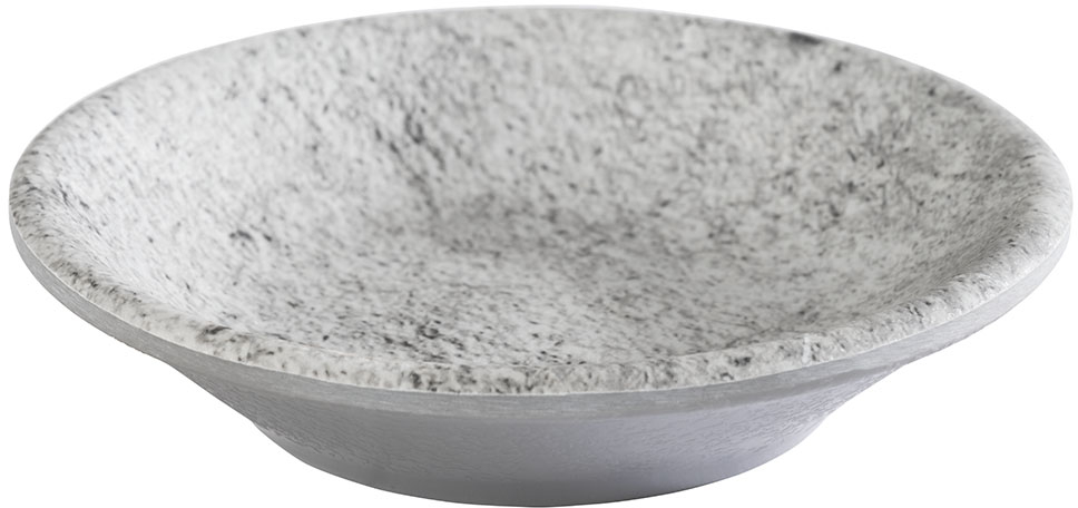 Schale -ELEMENT- Ø 8 cm, H: 2 cm Melamin Farbe: Betonoptik 0,01 Liter spülmaschinengeeignet stapelbar nicht