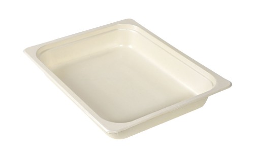 Duni Schale 1/2 GN Faser Natürlich, 140 Stk/Krt (1 x 140 Stk)