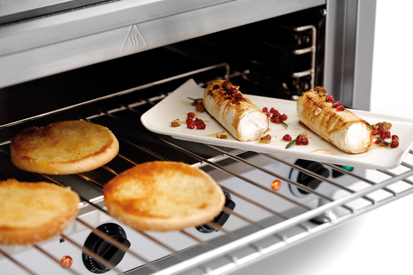 Bartscher Griddle-Salamander 6640 |Geräte-Anschluss: 3 NAC | Maße: 71,8 x 56 x 46,0cm. Gewicht: 49,8 kg