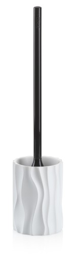 WC-Garnitur Merida Polyresin weiß 43,0 cm 10,0 cm von Kela