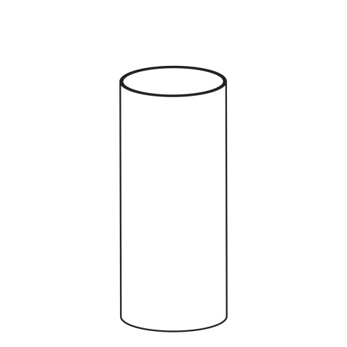Stelton Glass für Hurricane - 495 clear, Maße: 95 x 95 x 215 mm