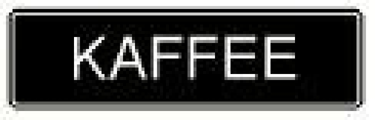 Bonamat Aufkleber Kaffee