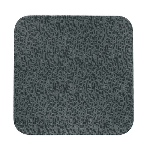 Seltmann Coupteller flach eckig 26x26 cm M5383, eckig, Form: Coup Fine Dining, Dekor: 57273 anthrazit, hohe Kantenschlagfestigkeit