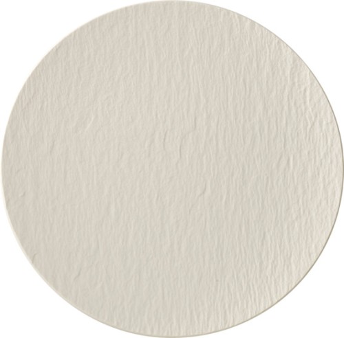 Villeroy & Boch Coupeteller flach 29 cm Durchmesser, Serie The Rock White Glacier