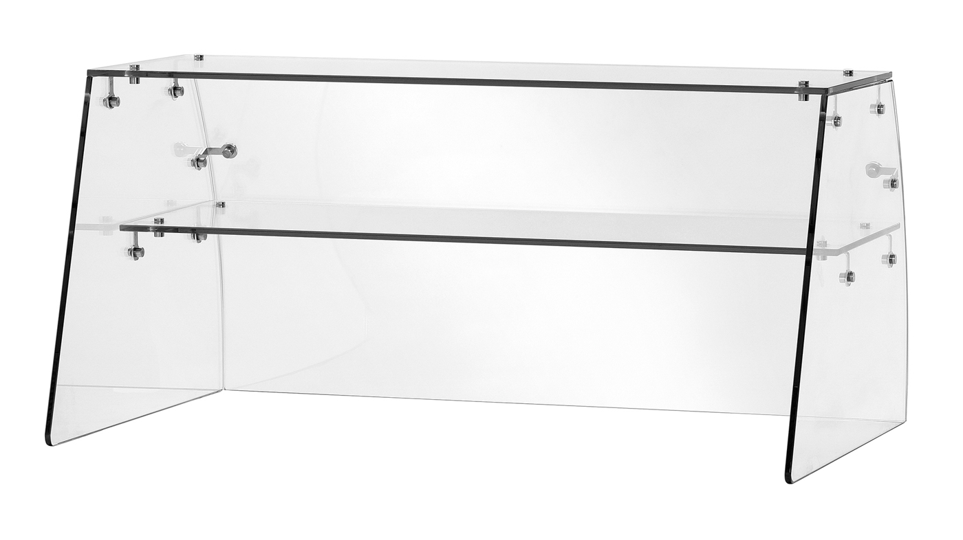 Bartscher Glasaufsatz 900T2 +GL |Anlieferungszustand: Bausatz (einfache Montage) |Maße: 88 x 54 x 42,5 cm. Gewicht: 25,4 kg