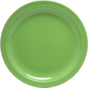 Roltex Teller aus Copolyester mit 23 cm Durchmesser, grün