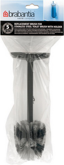 Brabantia Bürste zu Toilettenbürstengarnitur De Luxe Black