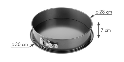 Spring-Tortenform DELÍCIA ø 28 cm, mit breitem Boden